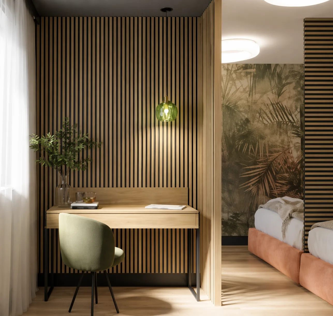 Dělící ZÁSTĚNA WALLNITE Universal line 2750x580x65 mm