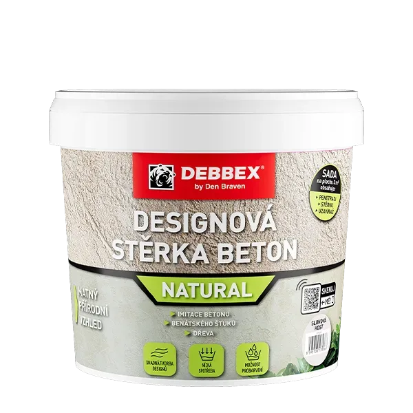 Designová stěrka BETON NATURAL (5 kg)