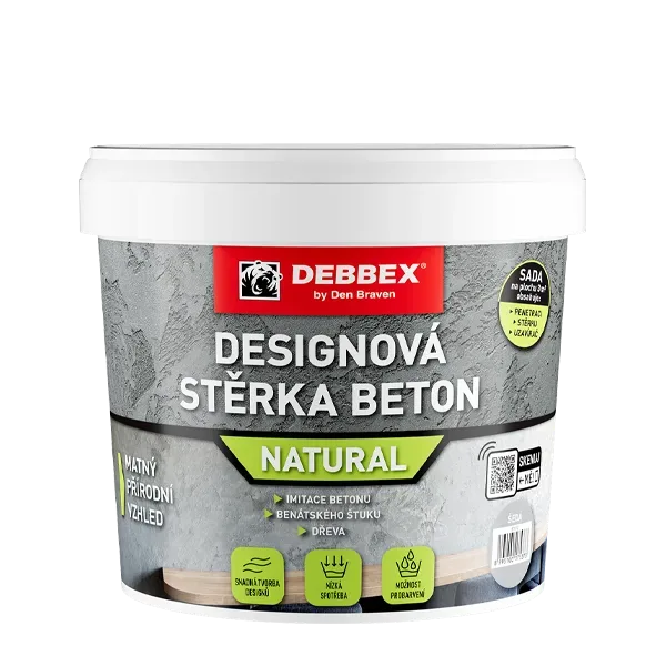 Designová stěrka BETON NATURAL (5 kg)