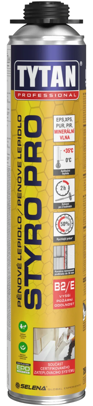 Pěnové lepidlo STYRO PRO 750 ml