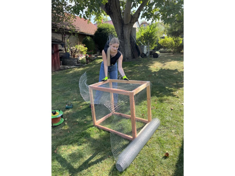 Chovatelské šestihranné pozinkované pletivo
