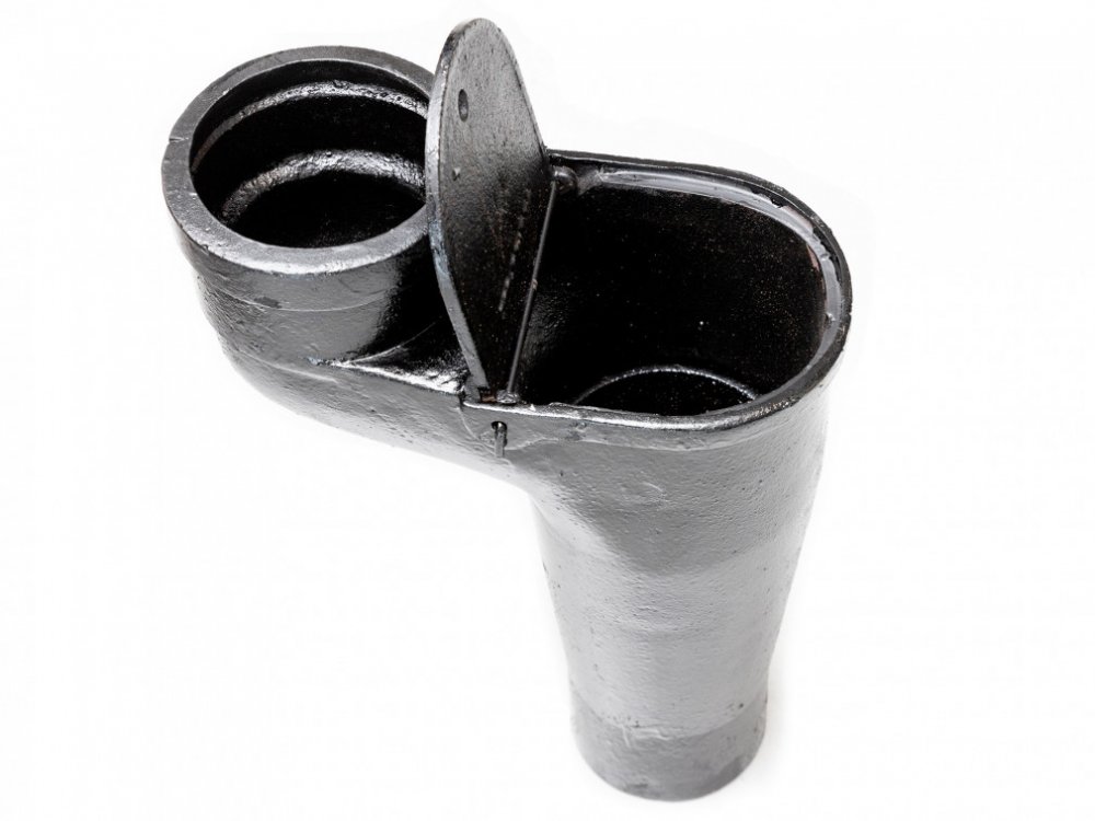 Litinový geiger - Varianta: ø 114/110 mm