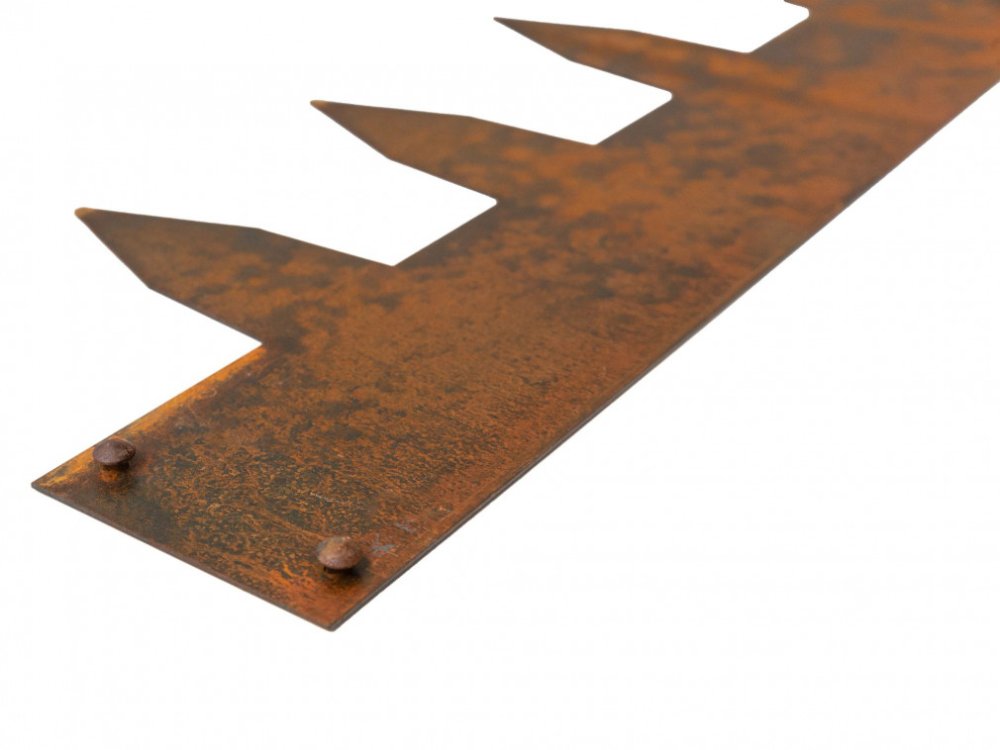 Pohledový obrubník Corten Click