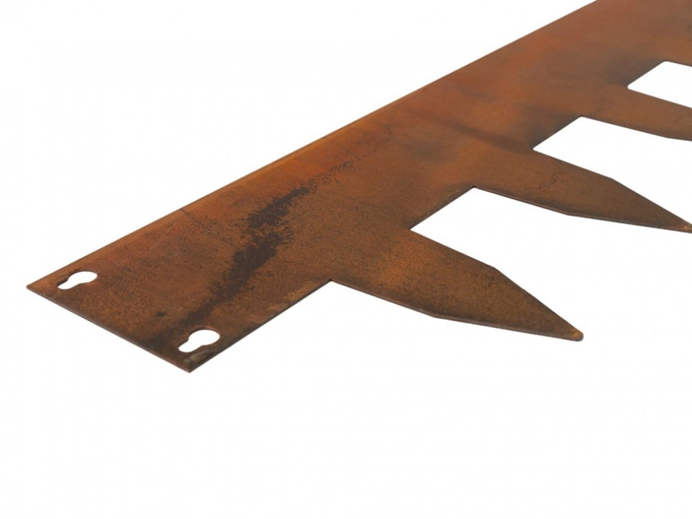 Pohledový obrubník Corten Click
