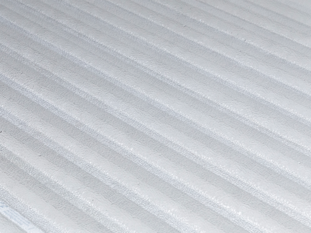 Trapézový polykarbonát čirý s hrubou strukturou - Rozměr: 2000 x 1060 x 1,2 mm