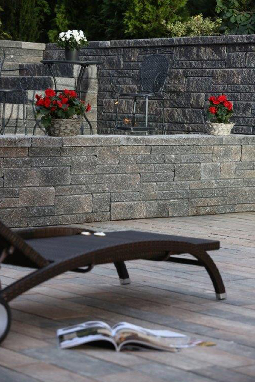 CSBETON - Naturblok sloupkový kámen základní 75 mm — foto