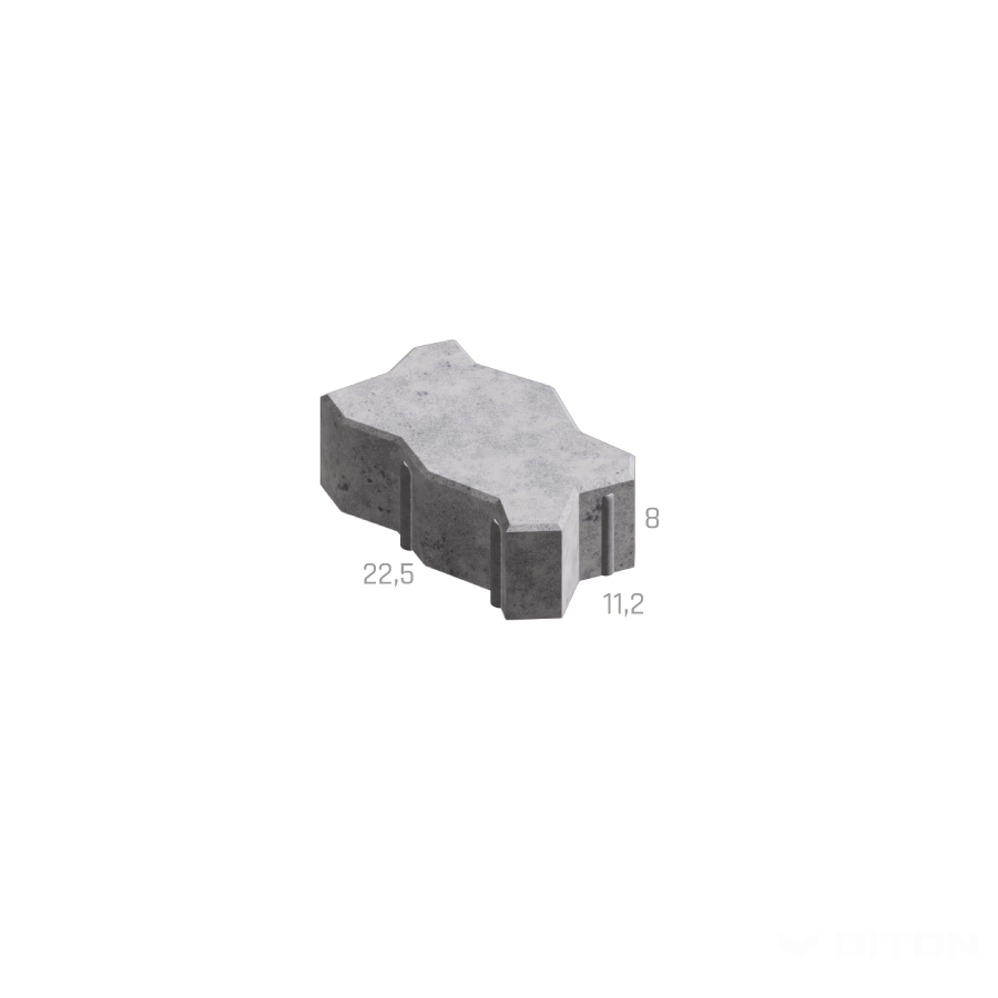 DITON - Vlnka 8 přírodní — perokresba