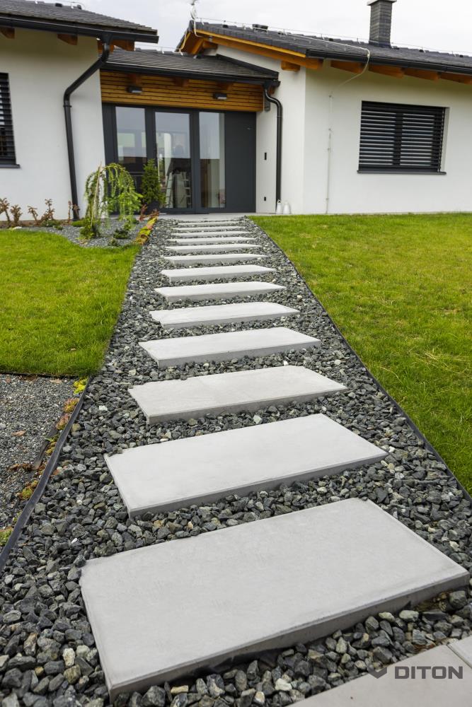 DITON - Modern 100 / 50 / 6 přírodní — realizace