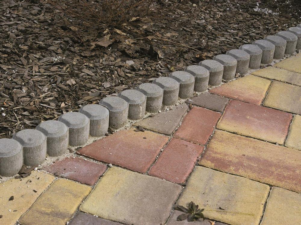 DITON - Obrubník palisádový — realizace