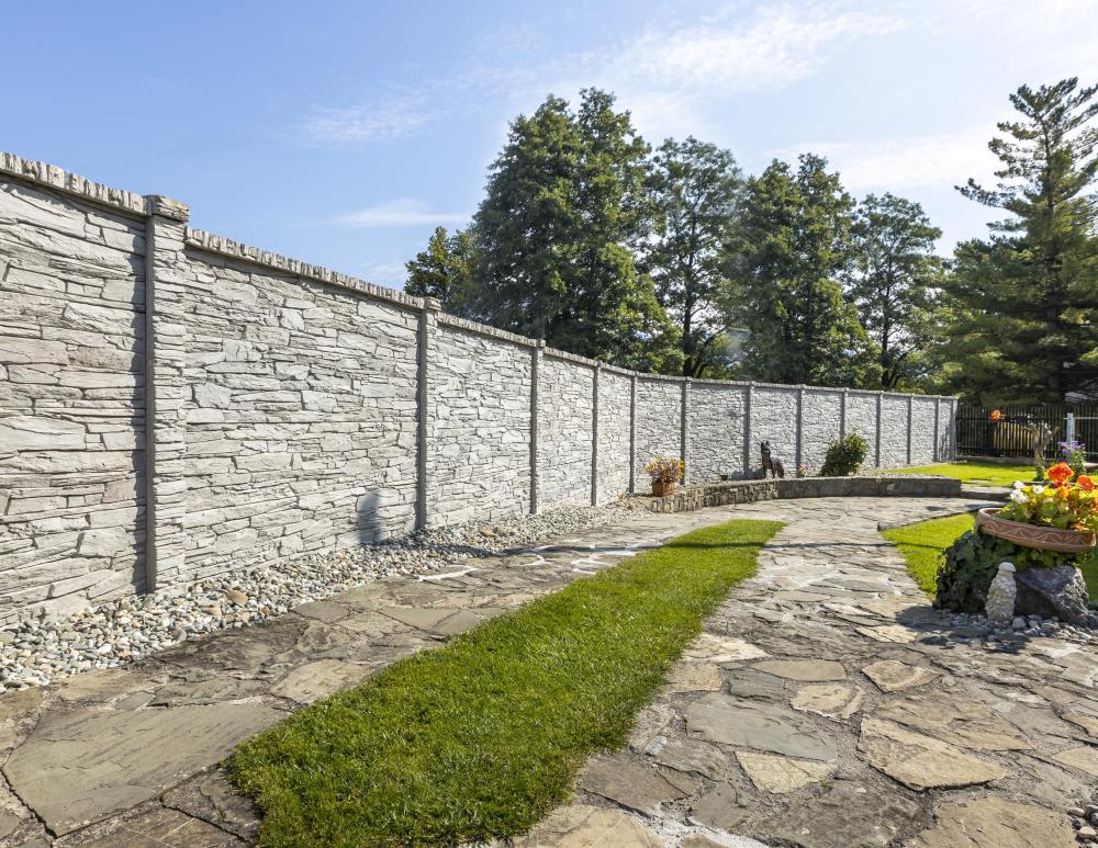 DITON - Quick wall stone - plotová výplň jednostranná — realizace