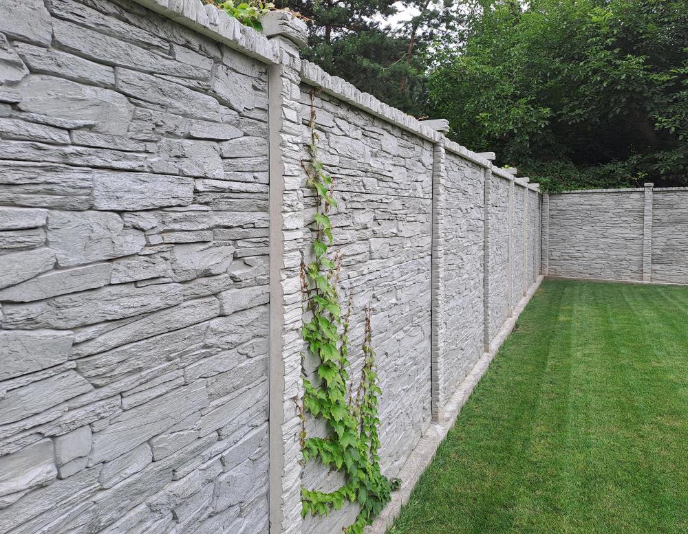 DITON - Quick wall stone - plotová výplň jednostranná — realizace