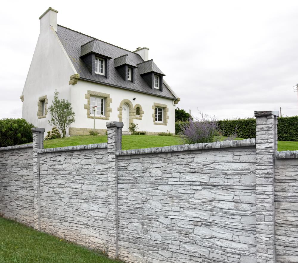 DITON - Quick wall stone - plotová výplň jednostranná — realizace