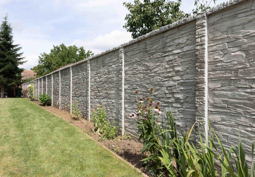 DITON - Quick wall stone - plotová výplň jednostranná — realizace