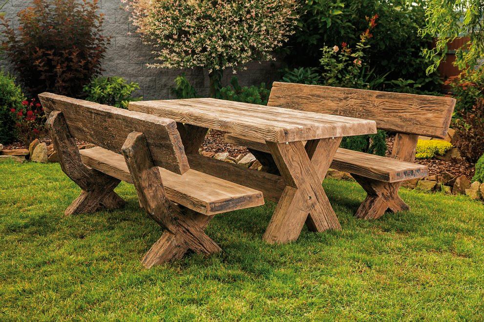 DITON - Lavice typ fošna 200 natur patina — realizace