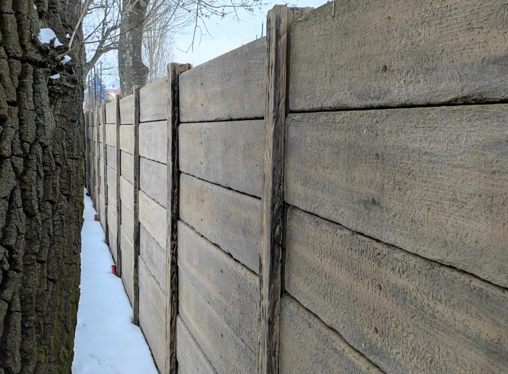 DITON - Natur patina - deska pro jednostranné použití Fošna natur patina — realizace