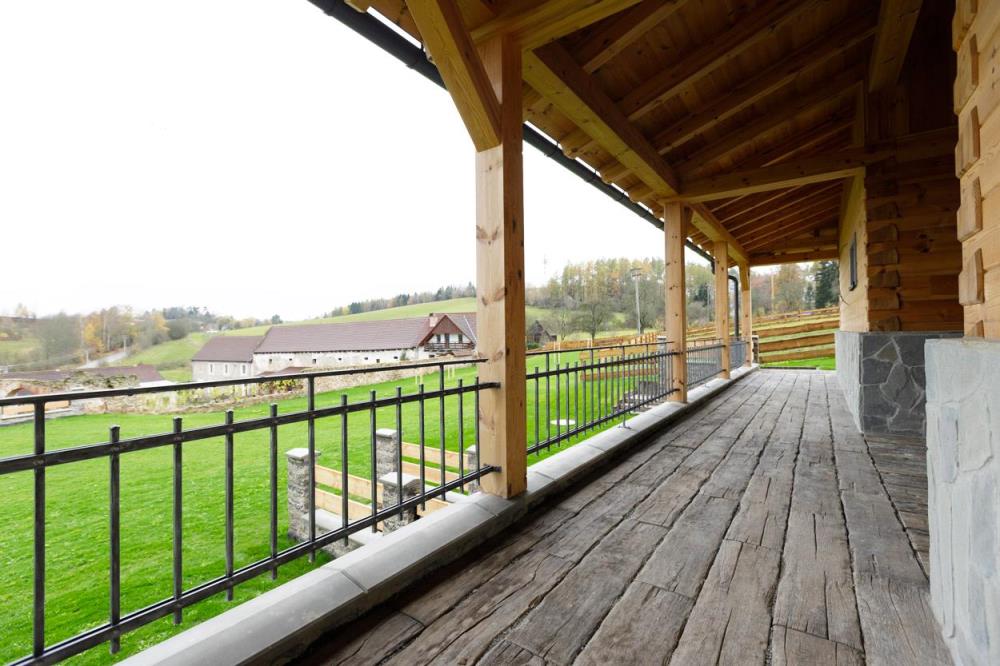 DITON - Pražec 120 natur patina — realizace