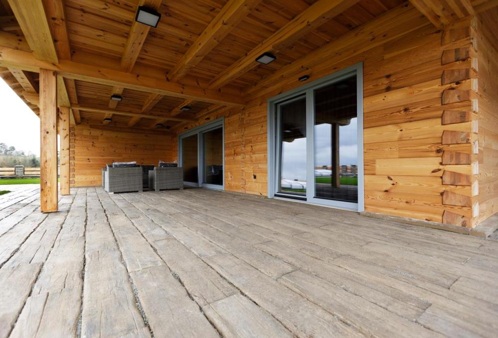 DITON - Pražec 120 natur patina — realizace