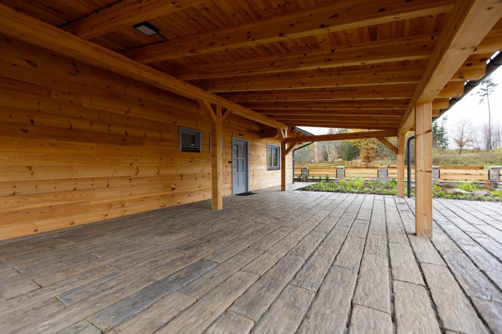 DITON - Pražec 120 natur patina — realizace