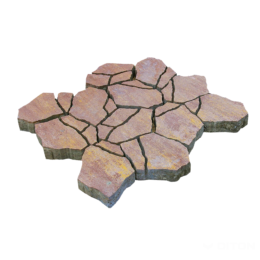 DITON - Dlažba Stone 8 cm — bronzero