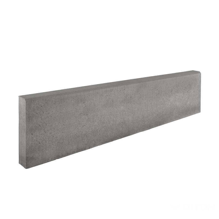 DITON - Obrubník záhonový s rovnou hranou 100 / 5 / 25 AKCE PODZIM