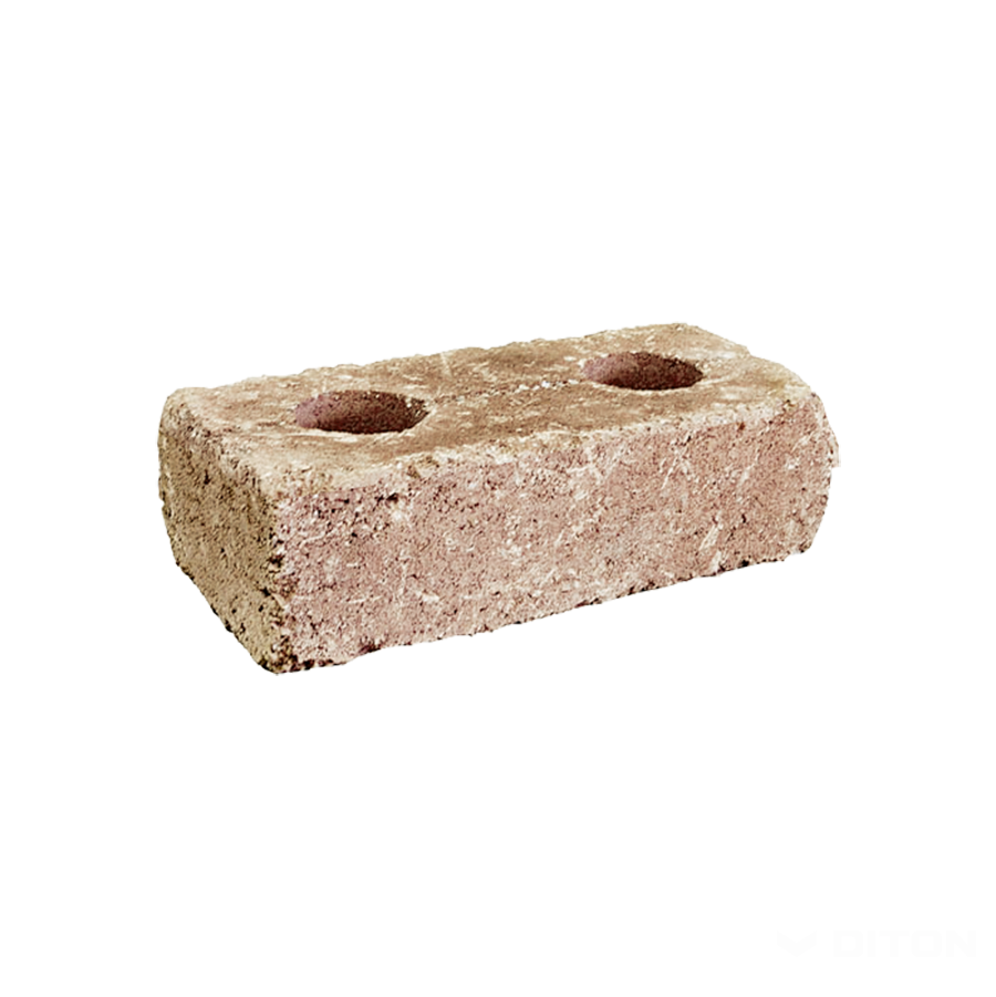 DITON - Zdicí blok History - nízký kámen s otvory — cihlový
