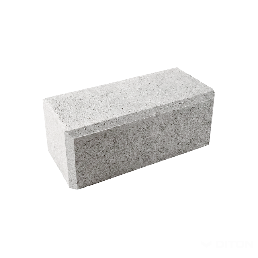 DITON - Viso krycí koncový — bílá