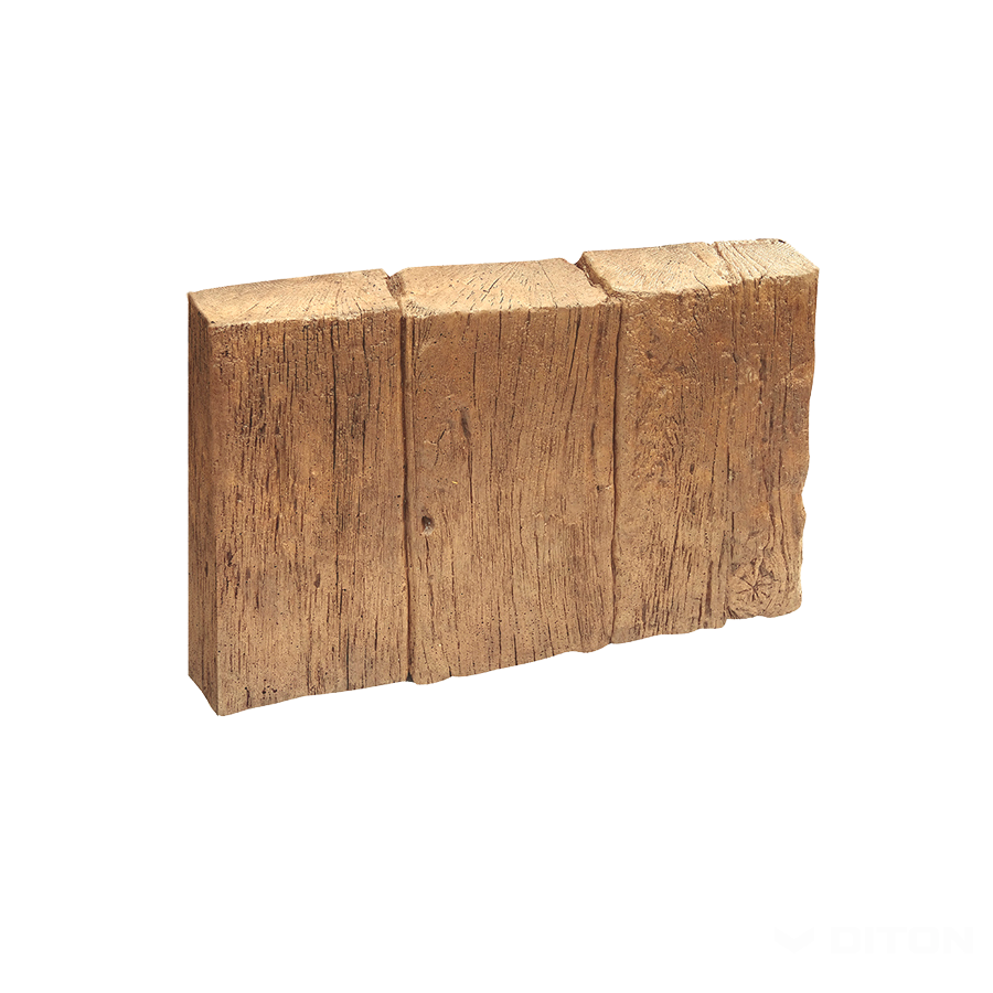 DITON - Obrubník palisádový Dub — světlý