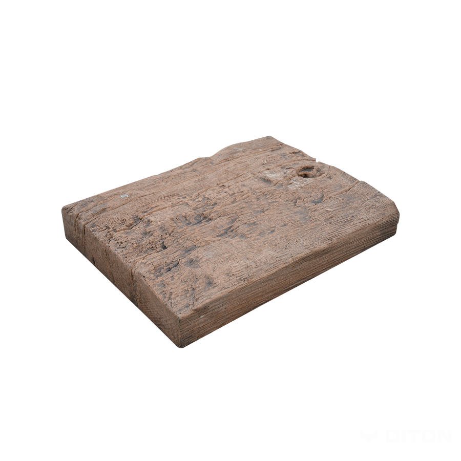 DITON - Quick wall wood - sloupková stříška Dub — tmavý