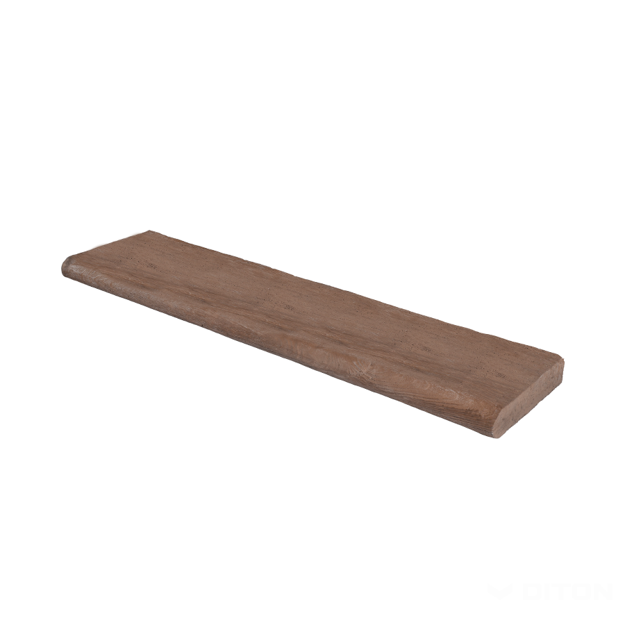 DITON - Bazénový lem - přímý S1 Smrk — tmavý