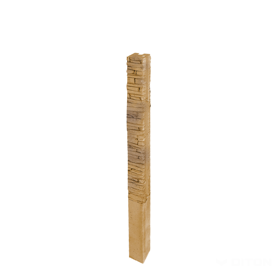 DITON - Quick wall stone - sloupek rohový 200 AKCE PODZIM — hnědý mix