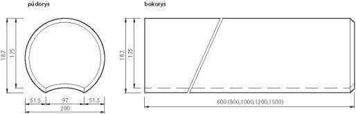 CS BETON Palisáda YVETTE