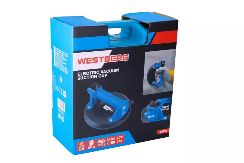 Přísavka akumulátorová WESTBERG 200mm Li+ion 3.6V/2.0Ah CE