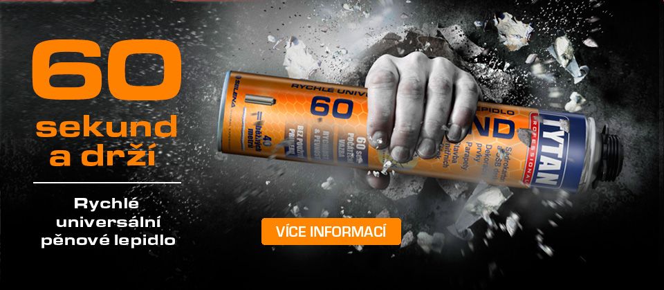 TYTAN PROFESSIONAL 60 sekund pěnové lepidlo