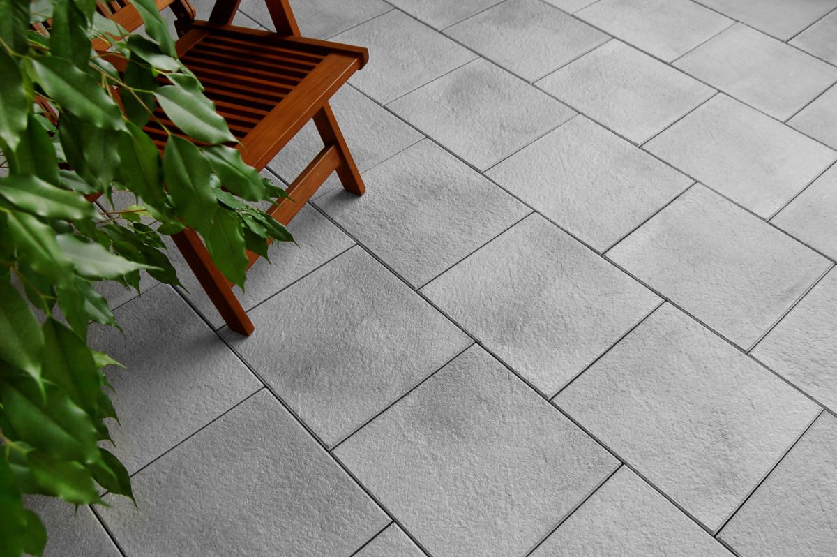 TOPTERAMO Dlažba GRANEX 400 x 400 x 22 mm Reliéf kámen melírovaný