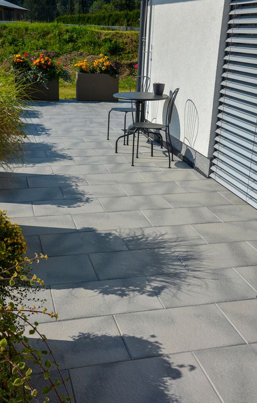 TOPTERAMO Dlažba MRAMORIT XL 600 x 400 x 38 mm Reliéf kámen melírovaný