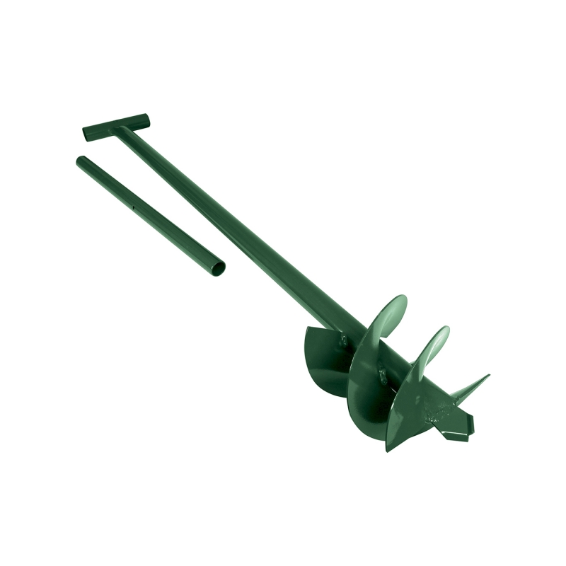 Vrtací souprava na ruční hloubení děr pro sloupky - ruční vrták průměr 15 cm