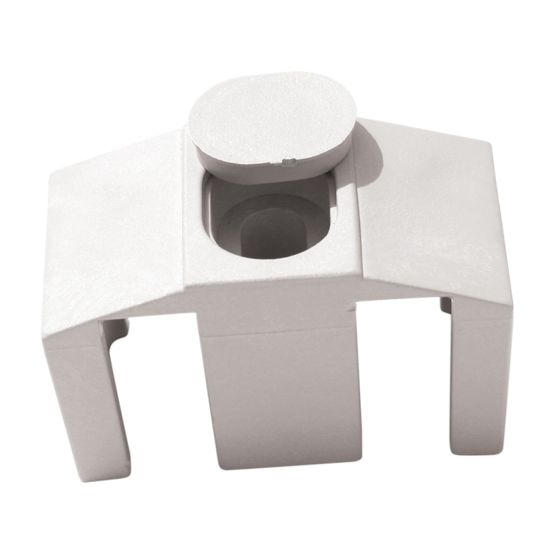 Příchytka PVC pro panely PILOFOR CLASSIC - barva bílá