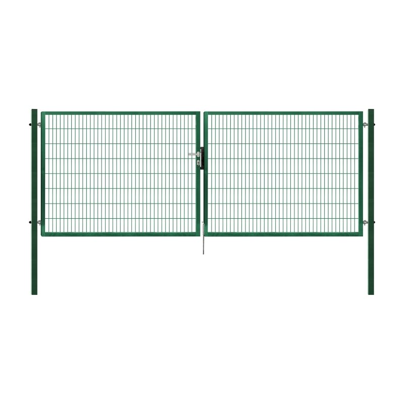 Dvoukřídlá brána PILOFOR® SUPER poplastovaná (Zn + PVC) - rozměr 4090 × 1380 mm