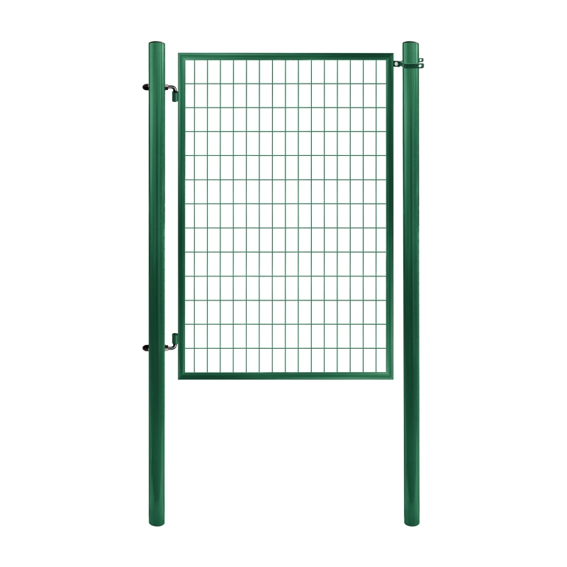 Jednokřídlá branka ECONOMY® poplastovaná (Zn + PVC) - rozměr 1078 × 1500 mm