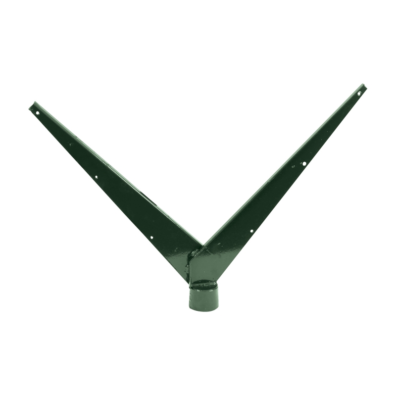 Bavolet pro sloupky o průměr u 48 mm, oboustranný - poplastovaný (Zn + PVC)