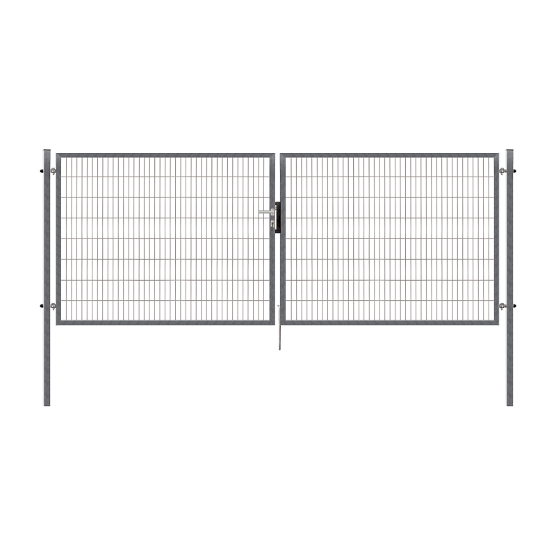 Dvoukřídlá brána PILOFOR® SUPER pozinkovaná (Zn) - rozměr 4090 × 1580 mm