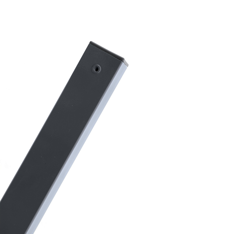 Sloupek PILOFOR® poplastovaný (Zn + PVC) 60 × 60 mm - délka 170 cm, barva antracit