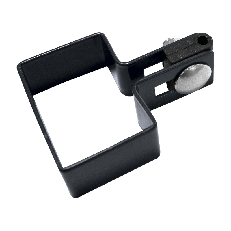 Objímka na sloupek 60 × 40 mm koncová, antracit (RAL 7016)