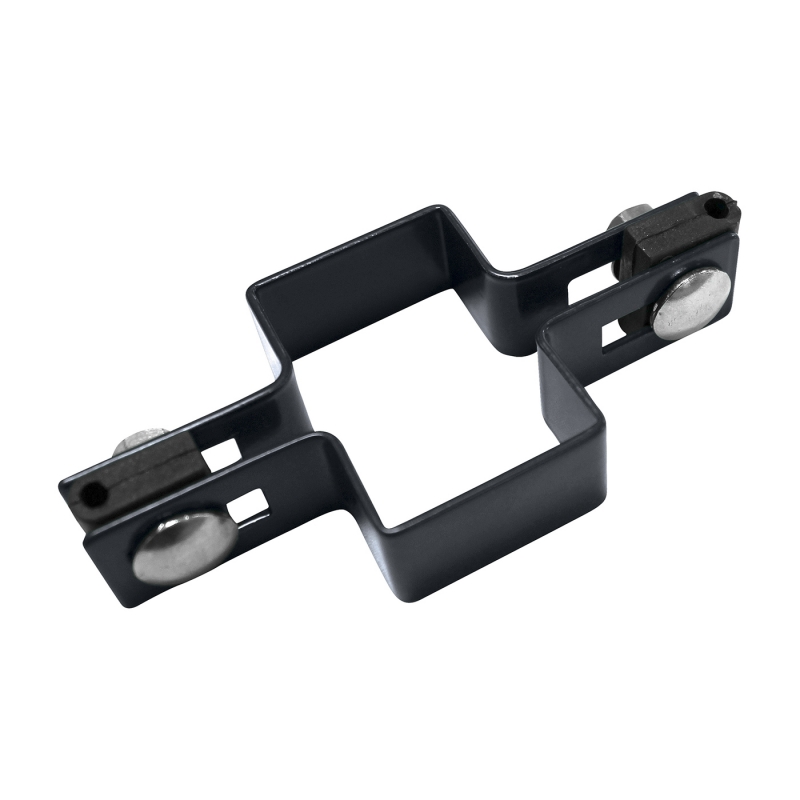 Objímka na sloupek 60 × 40 mm průběžná, antracit (RAL 7016)