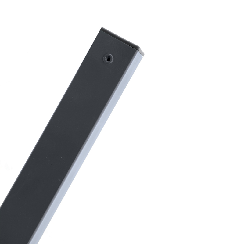 Sloupek PILOFOR® poplastovaný (Zn + PVC) 60 × 60 mm - délka 260 cm, barva antracit