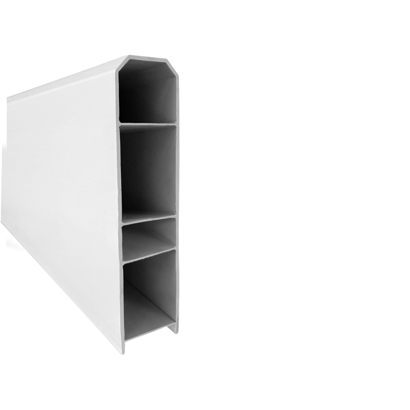 Hladká podhrabová deska PILHRAB PVC, 2450/200/50 mm