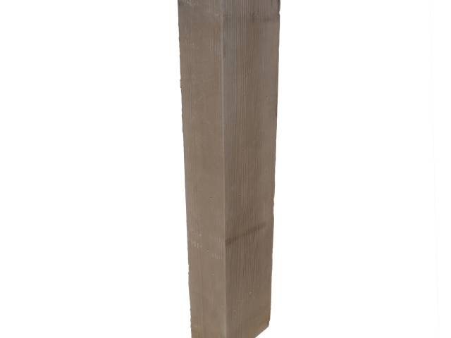 PRESBETON - Palisáda BARK 2/1200 spodní nepohledová (Reliéfní - prkno Béžová/Hnědá) — foto 7