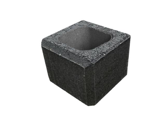 PRESBETON - SIMPLE BLOCK - HX 3/20/AF tvarovka ukončující poloviční (Hladký Přírodní) — foto 13