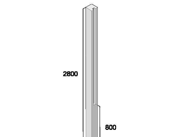 presbeton-sloupek-koncovy-pro-vysku-plotu-200-cm-hladky-prirodni — foto 1