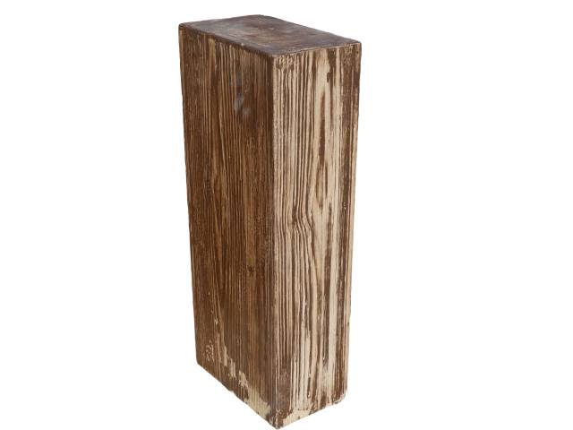 PRESBETON - Palisáda BARK 2/600 spodní nepohledová (Reliéfní - prkno Hnědá/Černá) — foto 7